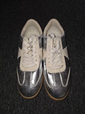 MIA White and Gum Strap Sandals